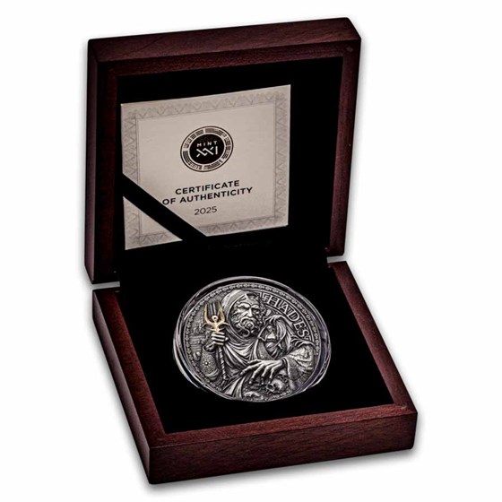 2025 Republic of Cameroon 2 oz Silver Greek Mythology; Hades