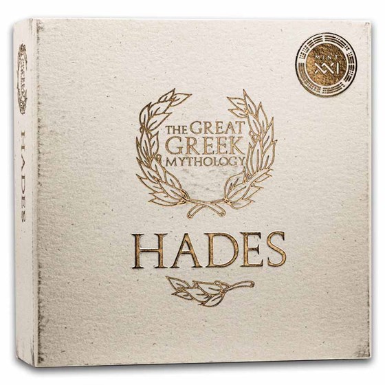 2025 Republic of Cameroon 2 oz Silver Greek Mythology; Hades