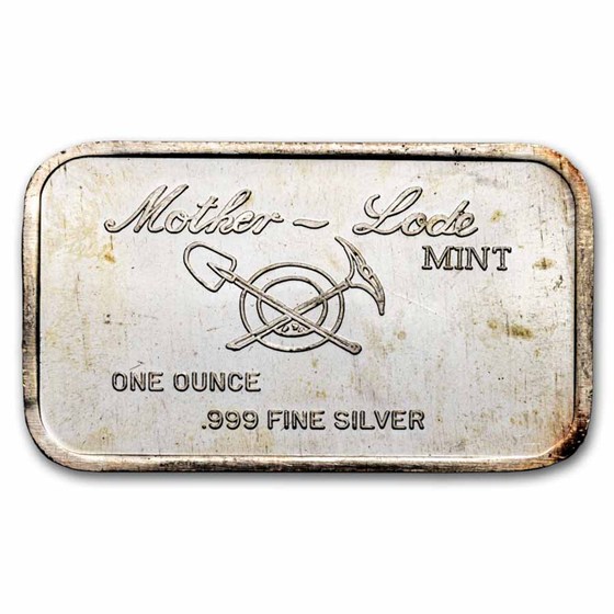 1 oz Silver Art Bar - Mother-Lode Mint (New Orleans)