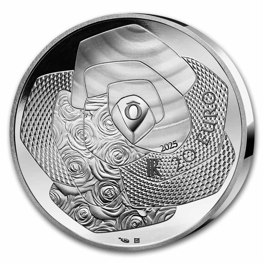 2025 1 oz Proof Silver €20 Excellence Series (Lancôme)