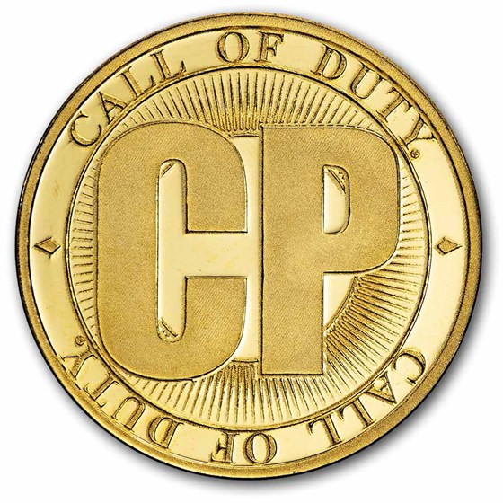 Call of Duty Black Ops 7™ 1/10 Gold Points Replica Round in TEP