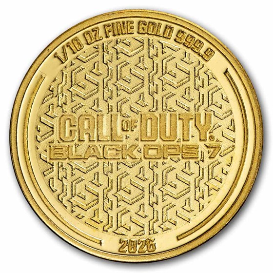 Call of Duty Black Ops 7™ 1/10 Gold Points Replica Round in TEP