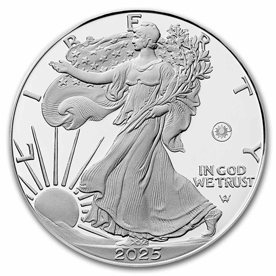 2025-W 1 oz Proof Silver Eagle PR-69 PCGS (Laser Privy, FDI®)