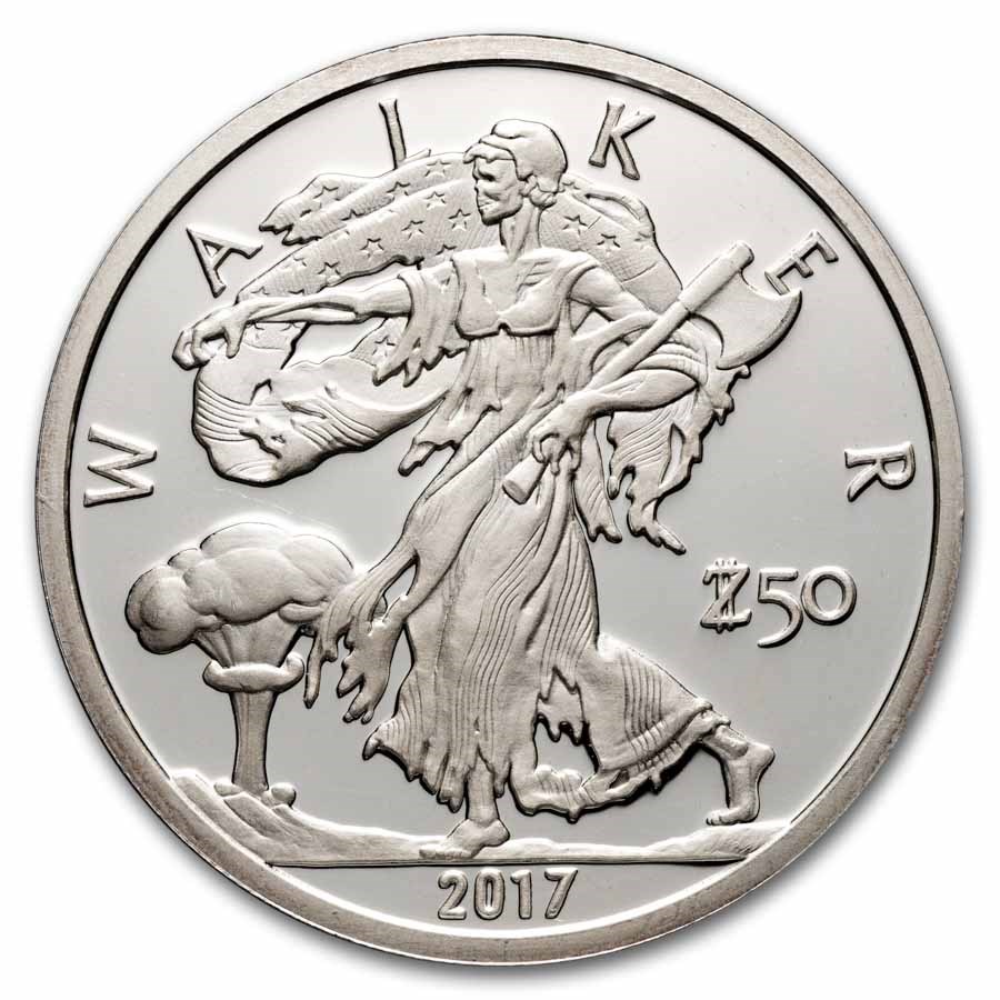 1 oz Silver Round - Zombucks (Random Motif)