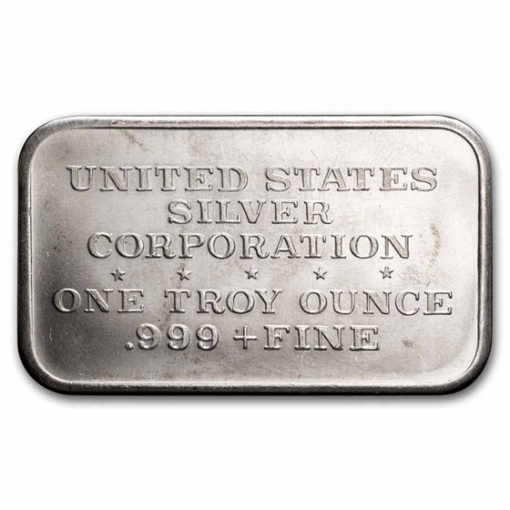 1 oz Silver Bar - San Diego Zoo (U.S. Silver Corporation)