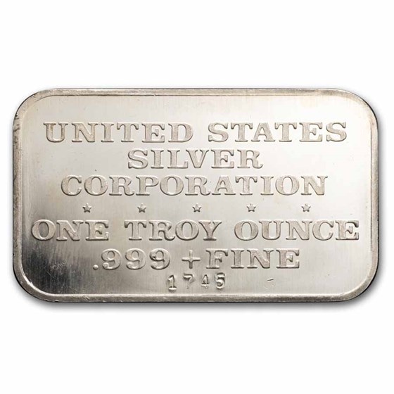1 oz Silver Bar - The Bobcat (U.S. Silver Corporation)