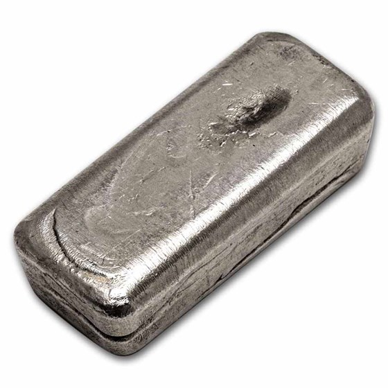 10 oz Silver Bar - Vintage Global Metal Refiners