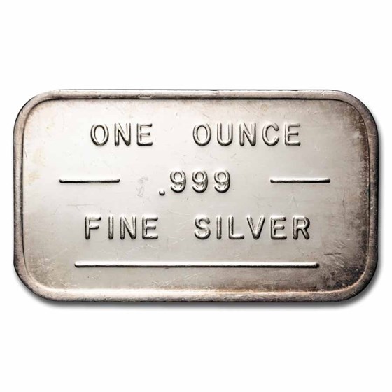 1 oz Silver Bar - Vintage Pioneer Mint (Random Motif)