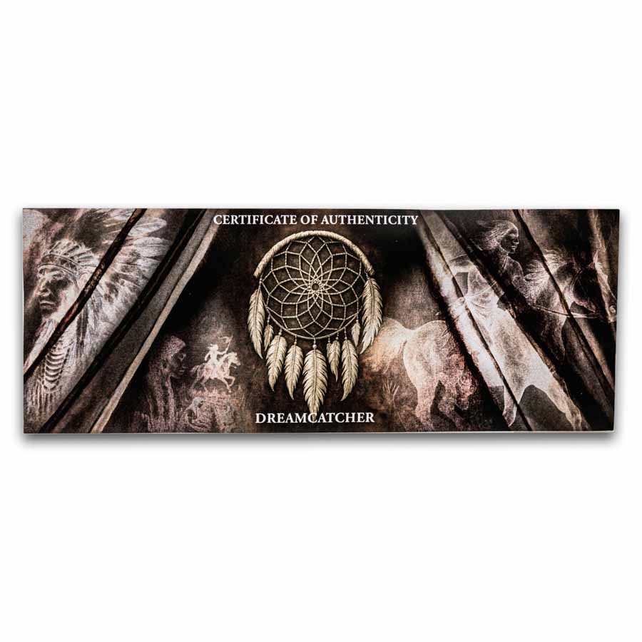 2026 Sioux Nation 1 oz Ag Proof Dreamcatcher Cut-Out (Box/COA)