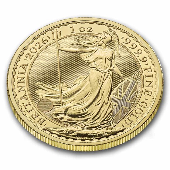 2026 Great Britain 1 oz Gold Britannia BU