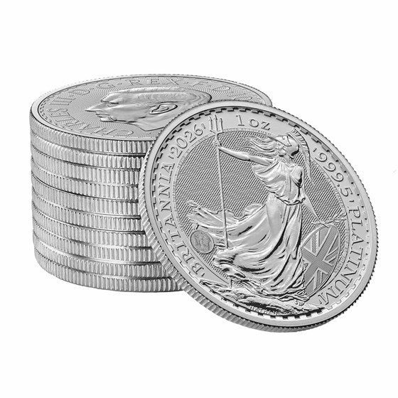 2026 Great Britain 1 oz Platinum Britannia BU