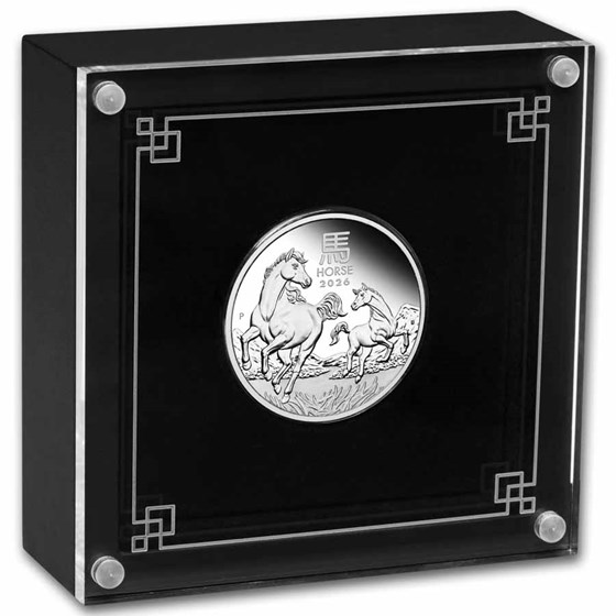 2026 Australia 1/2 oz Silver Lunar Horse Proof (w/Box &amp; COA)