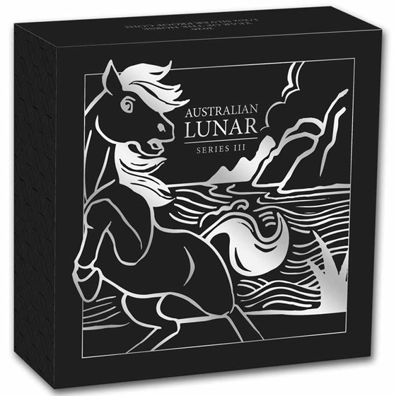 2026 Australia 1/2 oz Silver Lunar Horse Proof (w/Box &amp; COA)