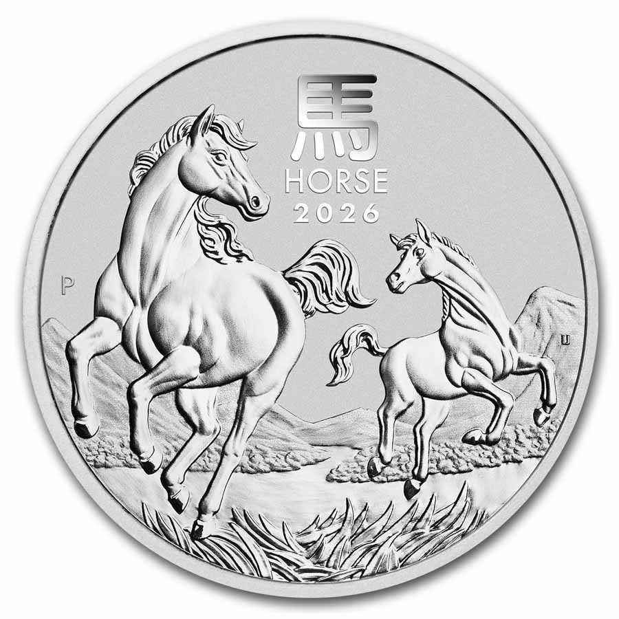 2026 Australia 1 oz Silver Lunar Horse BU (Series III) 2026 Australia 1 oz Silver Lunar Horse BU (Series III)