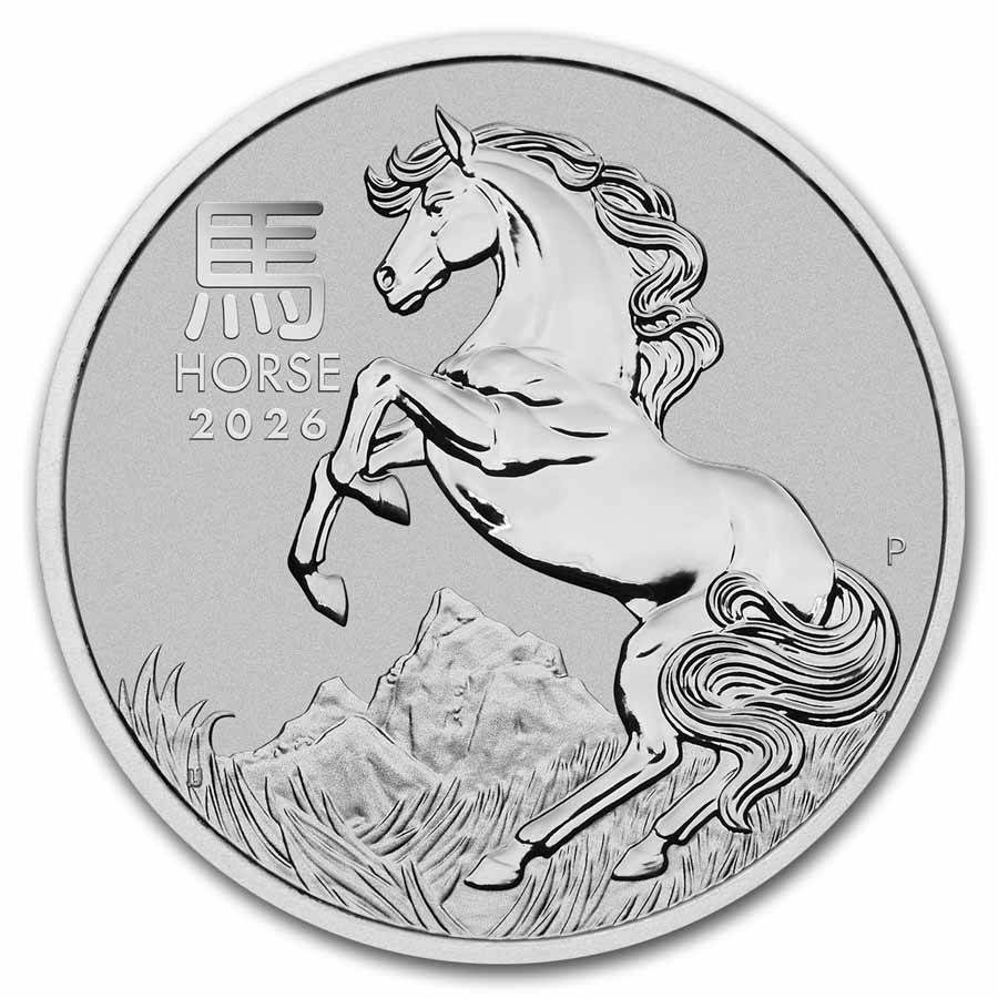 2026 Australia 1 oz Platinum Lunar Horse BU (Series III) 2026 Australia 1 oz Platinum Lunar Horse BU (Series III)