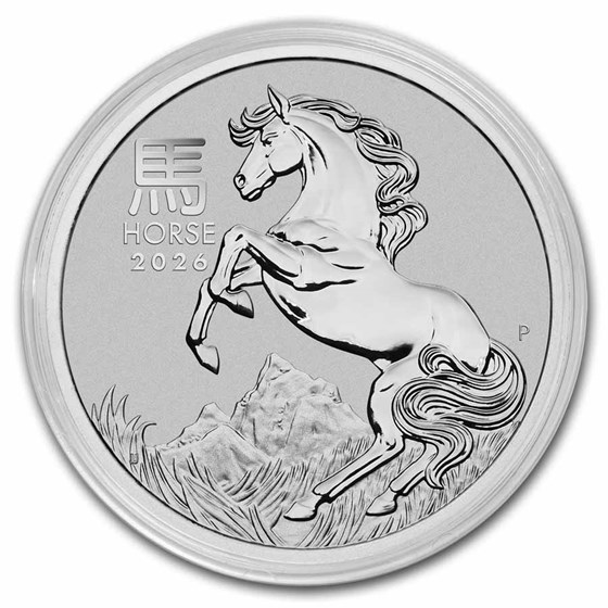 2026 Australia 1 oz Platinum Lunar Horse BU (Series III)