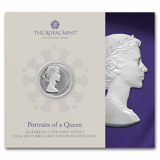 2026 Great Britain Mary Gillick Effigy BU (w/ Display Card)