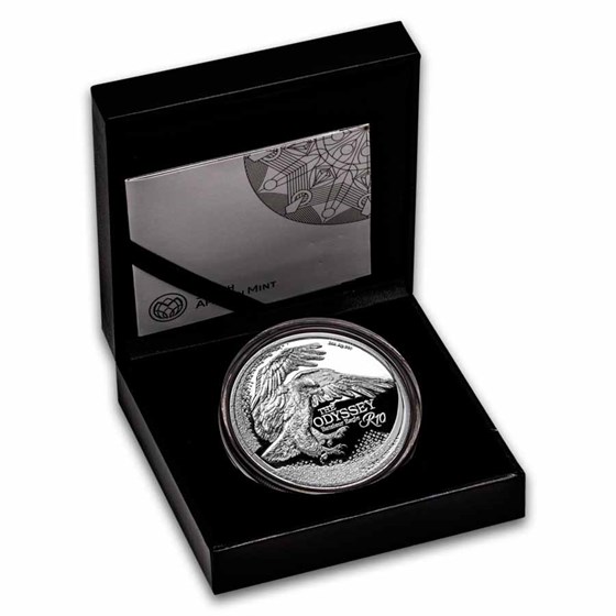 2025 South Africa 2 oz Silver The Odyssey Series: Bateleur Eagle