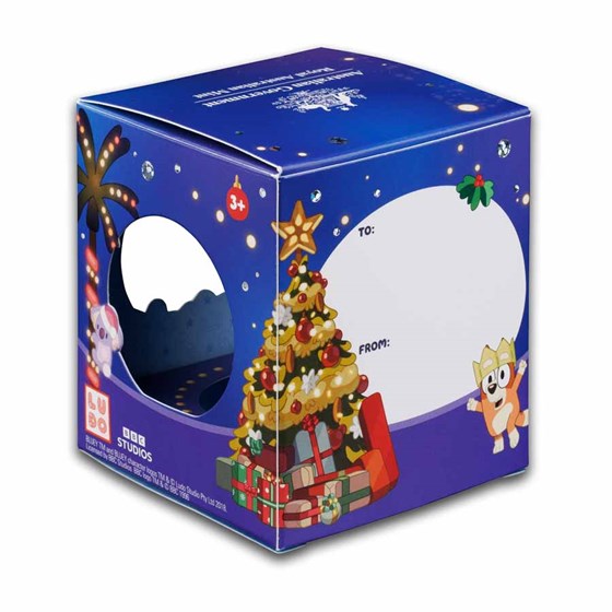 2025 Australia $1 Proof Silver Bluey Christmas Colorized