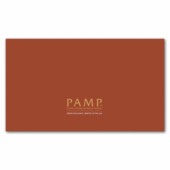 10 oz Silver Bar - PAMP Suisse Into the Wild - Wolf