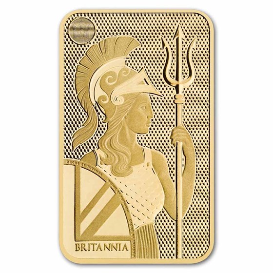 5 gram Gold Bar - The Royal Mint Britannia (New Assay)