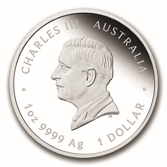 2026 AUS 1 oz Silver Lunar Horse Proof Colorized (w/Box &amp; COA)