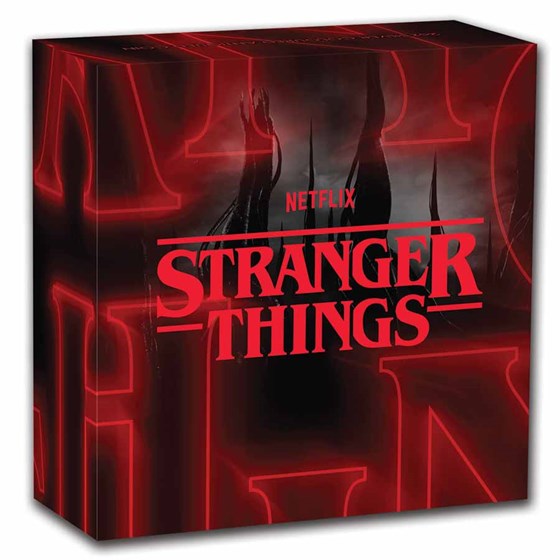 2026 TUV 2 oz Silver Colorized Antiqued Stranger Things Villians