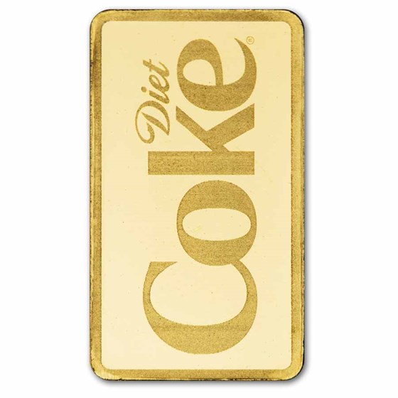 1 gram Gold Bar in TEP - Coca-Cola® Diet Coke