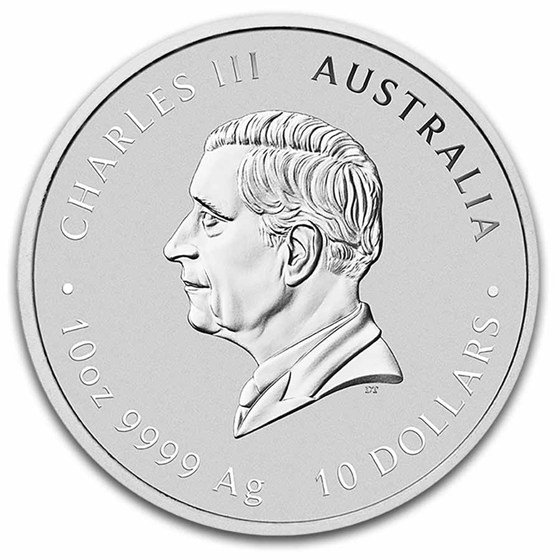 2025 Australia 10 oz Silver Dragon MS-70 PCGS