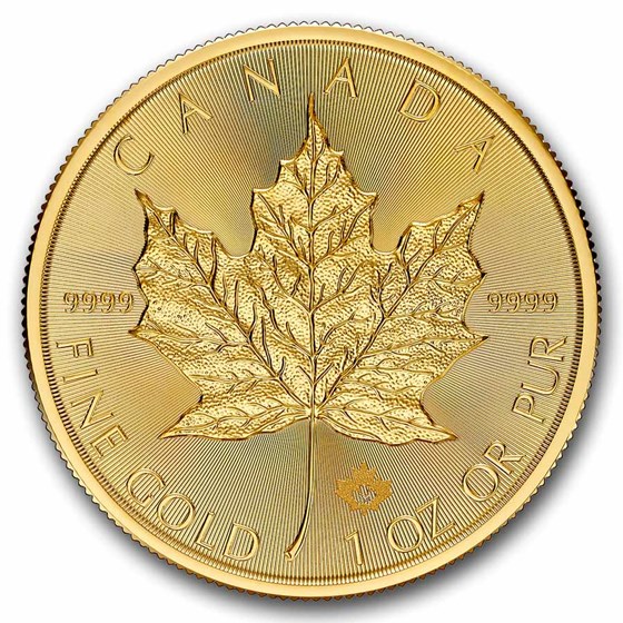 2026 Canada 1 oz Gold Maple Leaf (10-Coin MintDirect® Tube)