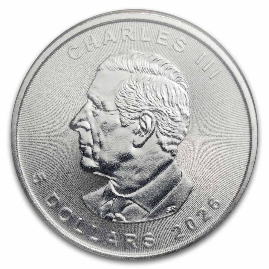 2026 RCM $5 1 oz Ag Treasured Silver Maple Leaf Celebration Privy