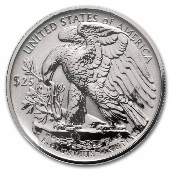 2025-W 1 oz Reverse Proof Palladium Eagle PR-70 PCGS (AR)