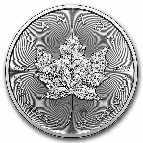 2026 Canada 1 oz Silver Maple Leaf (25-Coin MintDirect® Tube)