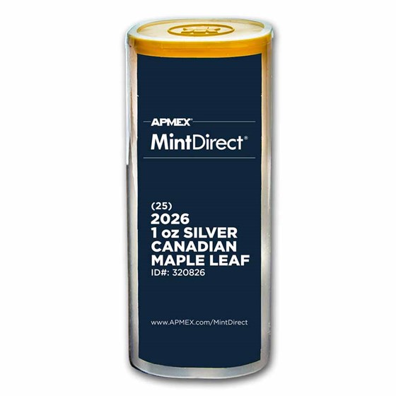 2026 Canada 100-Coin Silver Maple MintDirect® Mini Monster Box