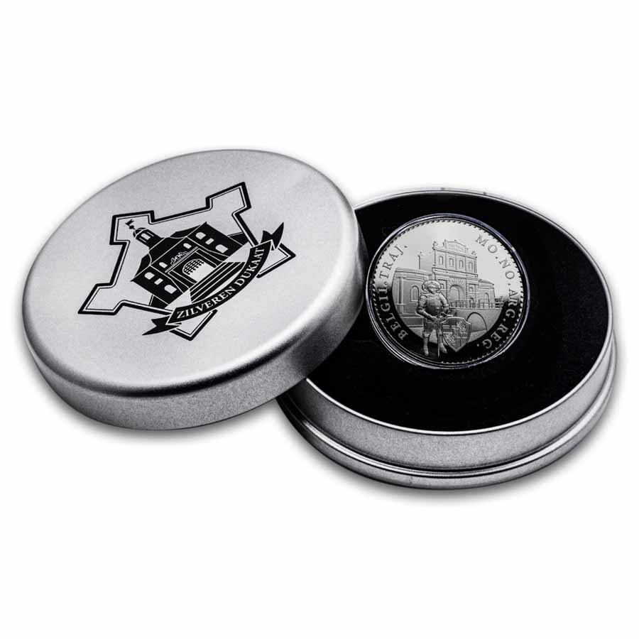 2024 Netherlands Proof Silver Ducat Catharjine Gate (Box/COA)