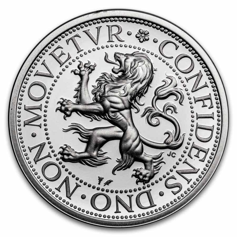2025 Netherlands 1 oz Silver Proof Lion Dollar (Box/COA)
