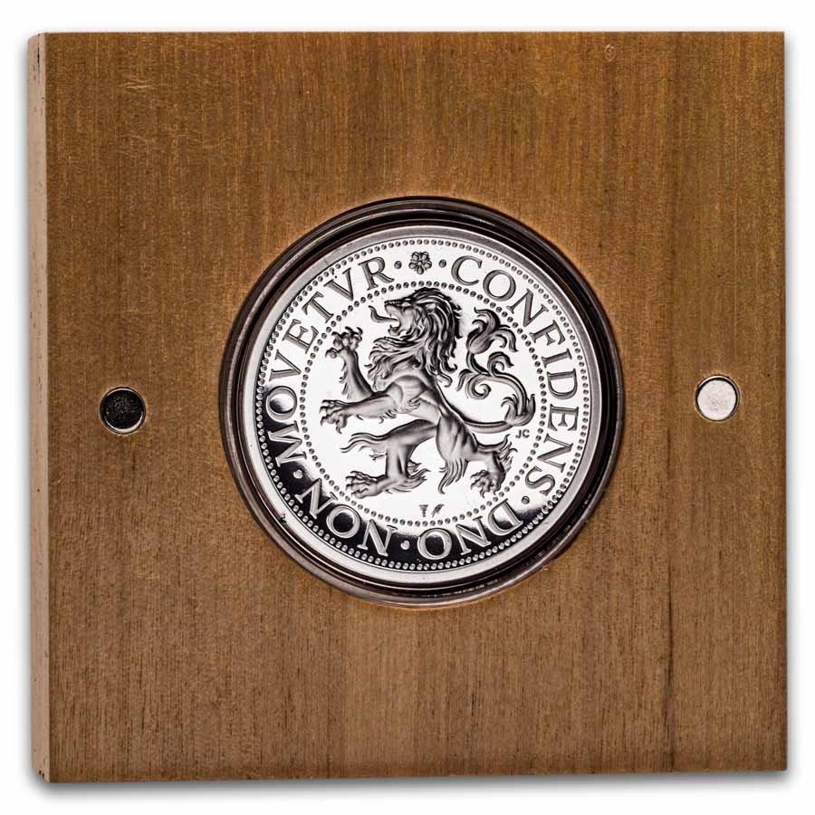 2025 Netherlands 1 oz Silver Proof Lion Dollar (Box/COA)