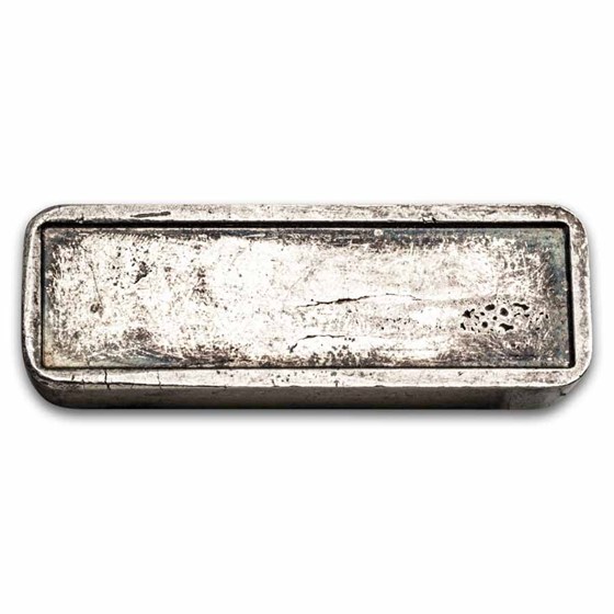10 oz Silver Bar - Vintage JW Denver Gold &amp; Silver Exchange