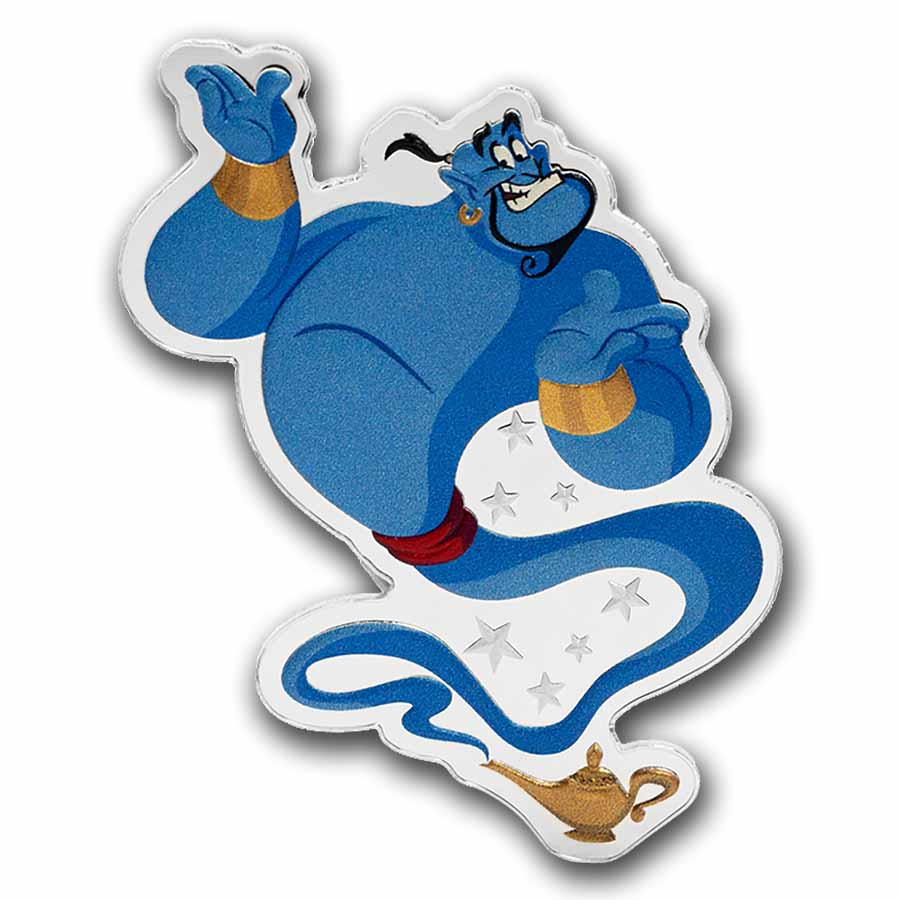 2025 Niue 1 oz Silver $2 Disney's Aladdin: Genie 2025 Niue 1 oz Silver $2 Disney's Aladdin: Genie