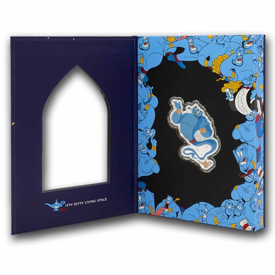 2025 Niue 1 oz Silver $2 Disney's Aladdin: Genie