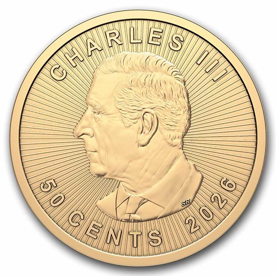 2026 25x 1 gram Gold Maple Leafs Maplegram25™ (In Assay Sleeve)