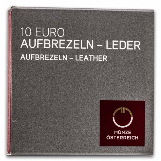 2025 Austria Proof Ag Traditional and Trendy: Leather (Box/COA)