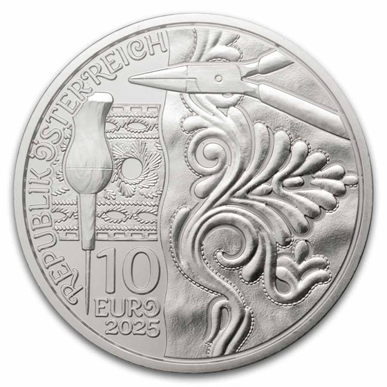 2025 Austria Silver €10 Traditional and Trendy: Leather (Card)
