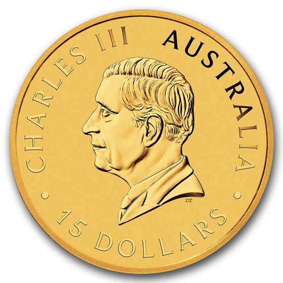 2026 Australia 1/10 oz Gold Kangaroo BU