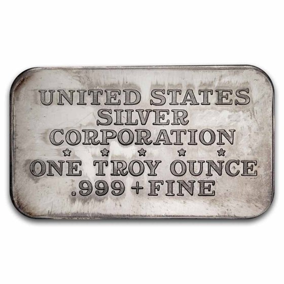1 oz Silver Bar - California Gold Discovery (U.S. Silver Corp.)
