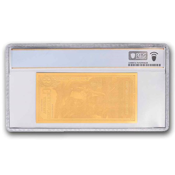 Arizona 3 Goldback 24k Gold PCGS 70 Limited Early Release