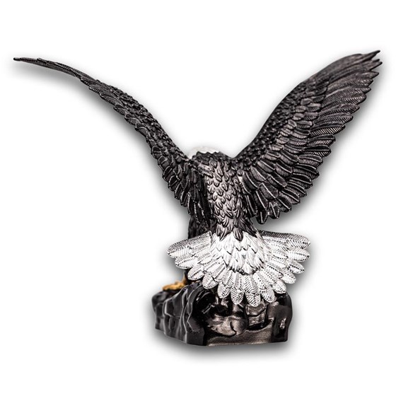 2026 Samoa 3 oz Silver 3D Eagle Shaped Coin (Box &amp; COA)