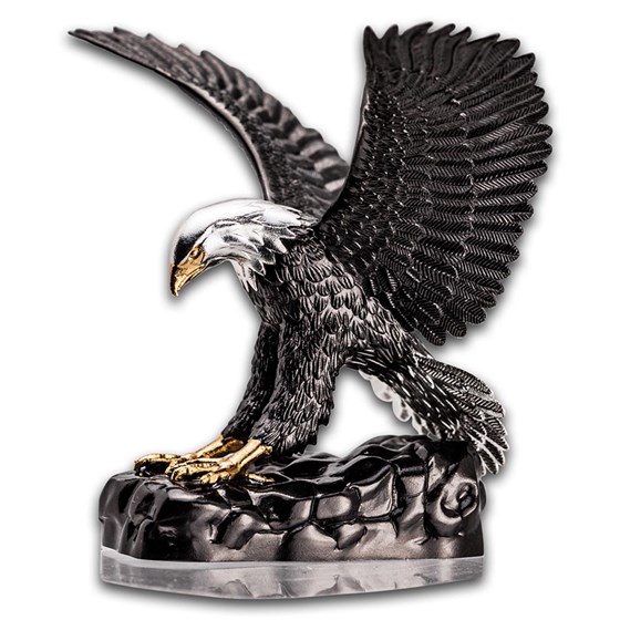 2026 Samoa 3 oz Silver 3D Eagle Shaped Coin (Box &amp; COA)