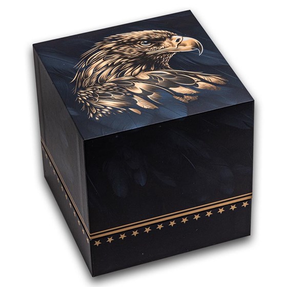 2026 Samoa 3 oz Silver 3D Eagle Shaped Coin (Box &amp; COA)