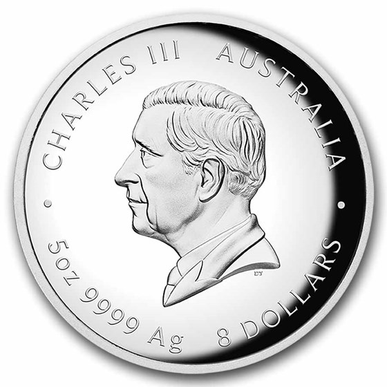 2026 Australia 5 oz Silver Lunar Horse Proof (HR, w/Box &amp; COA)